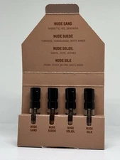 KKW Essential Nudes SAND SUEDE SOLEIL & SILK EDP Spray Sampler K. Kardashian-NWB