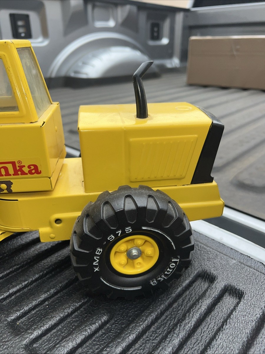 丸親商會 ＴＯＮＫＡＴＩ Vintage 1976/7 Metal Mighty Tonka Front End Loader #3920 - 20” x