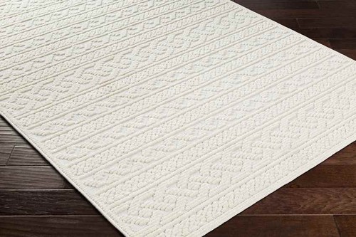 Area Rugs Cedar Falls Cottage Cream Washable Area Rug - Picture 4 of 11