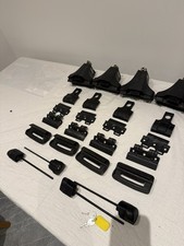 Thule Sweden 750 Roof Rack Foot Pack 1200- With Key Car Roof Clamp Black 