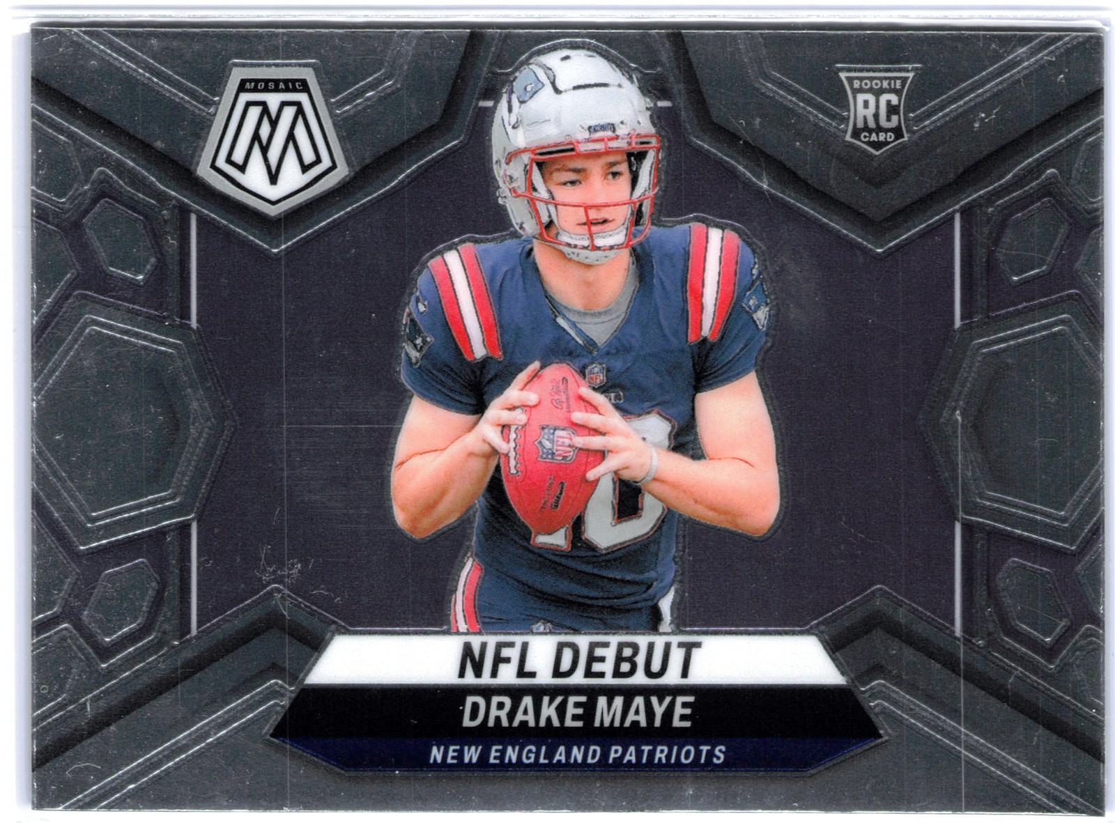 2024 Panini Mosaic Drake Maye 273 Rookie Card (RC)