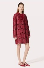 50IT - Valentino RUNWAY Embroidered Atlas Nappa Coat Jacket- BNWT - 28K