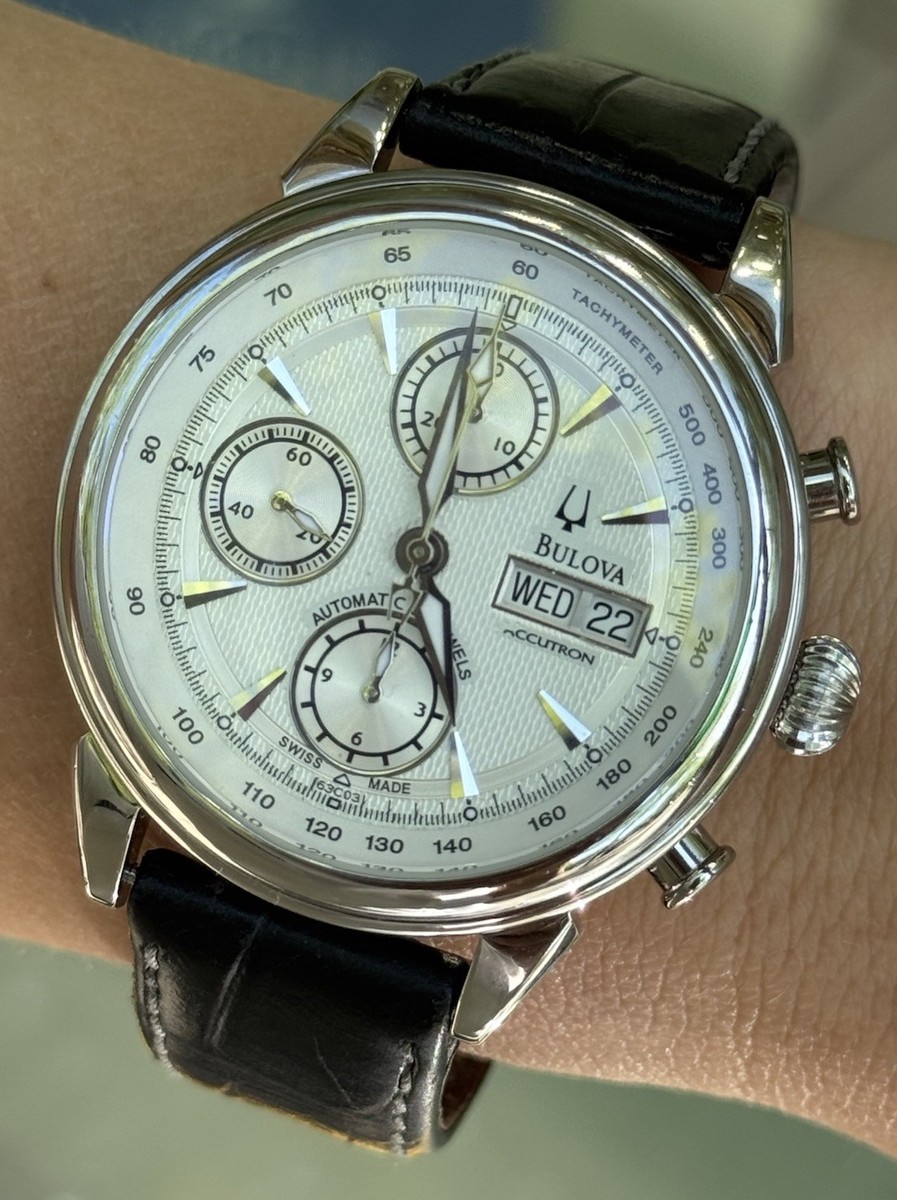BULOVA ブローバ ACCU SWISS GEMINI CHRONO Bulova Accu Swiss Gemini - Watches To Buy - Vintage For Sale