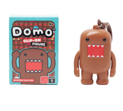 Domo 3 Inch Plastic Collectible Clip On Blind Box new MIB unopened random style