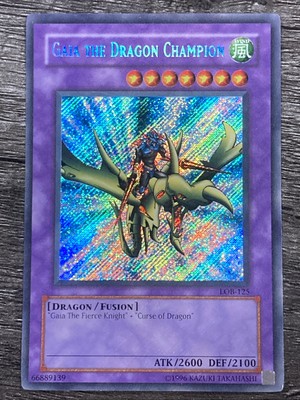 Gaia the Dragon Champion LOB-125 The Legend of Blue Eyes White Dragon-Unlimited 