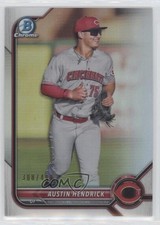 2022 Bowman Chrome Prospects Refractor 308/499 Austin Hendrick #BCP-33 5h0