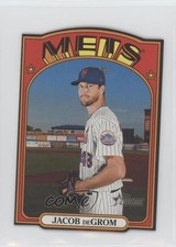 2021 Topps Heritage 1972 Die-Cuts Jacob deGrom #72DC-3 0b3