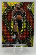 Jamal Shead 2024-25 Panini Mosaic #201 FOTL Spectris Gold Prizm RC /10! Raptors