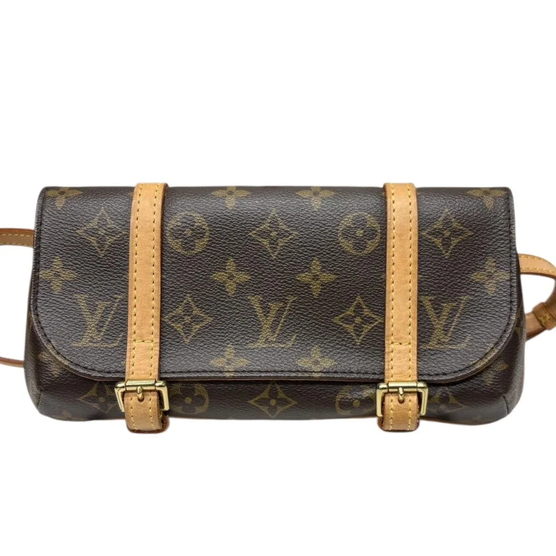 Vuitton — LOUIS VUITTON Pochette Marel Brown Monogram Shoulder Bag M51159 #OKB3878