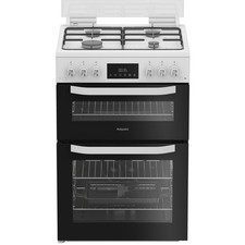 Hotpoint HTG6GDCW GRADE A2 - 60cm Gas Cooker - White 79006457/3/HTG6GDCW