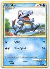 Totodile 86/123 HeartGold & SoulSilver Non-Holo Pokemon Card kawayoo MP PC550 on eBay