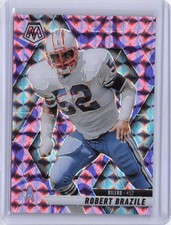 2025 Panini Mosaic #132 Robert Brazile Pink Mosaic
