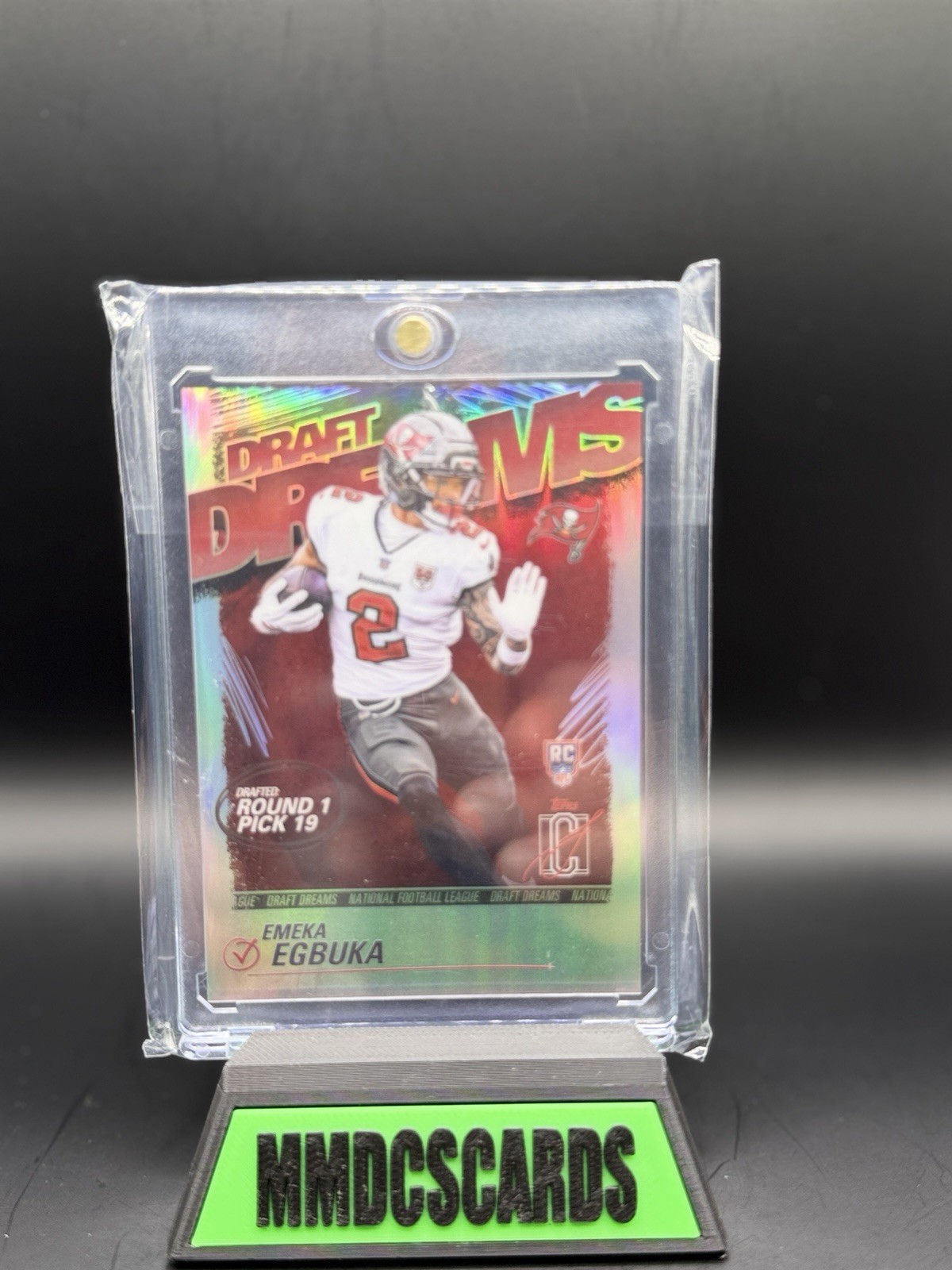 Topps 2025 Signature Class Emeka Egbuka Draft Dreams SSP DD-5 RC Buccaneers
