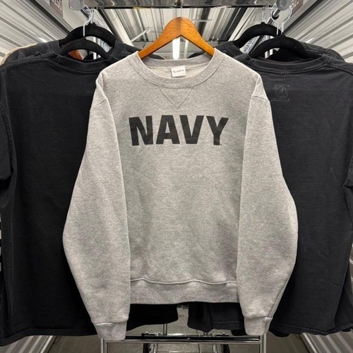 Vintage 90's Soffe Tags Streetwear Essential Navy Sweater