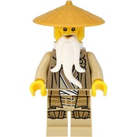 Lego Ninjago Minifigur Wu Sensei #883