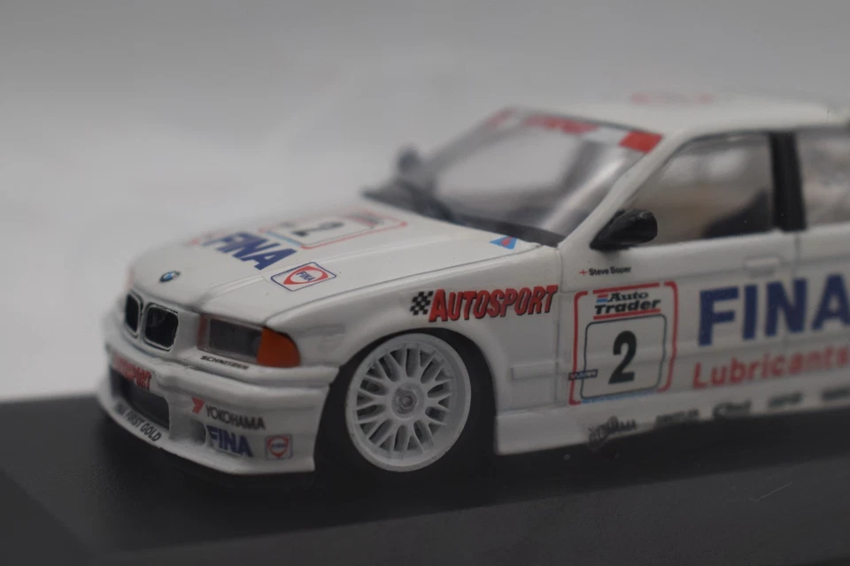 1:43 Minichamps Touring Car BMW 318 is - BTCC 1994 - S.Soper - Image 3 of 4