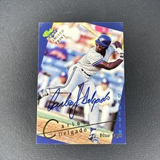 Carlos Delgado 1993 Classic Best Limited Print Gold COA Auto #5