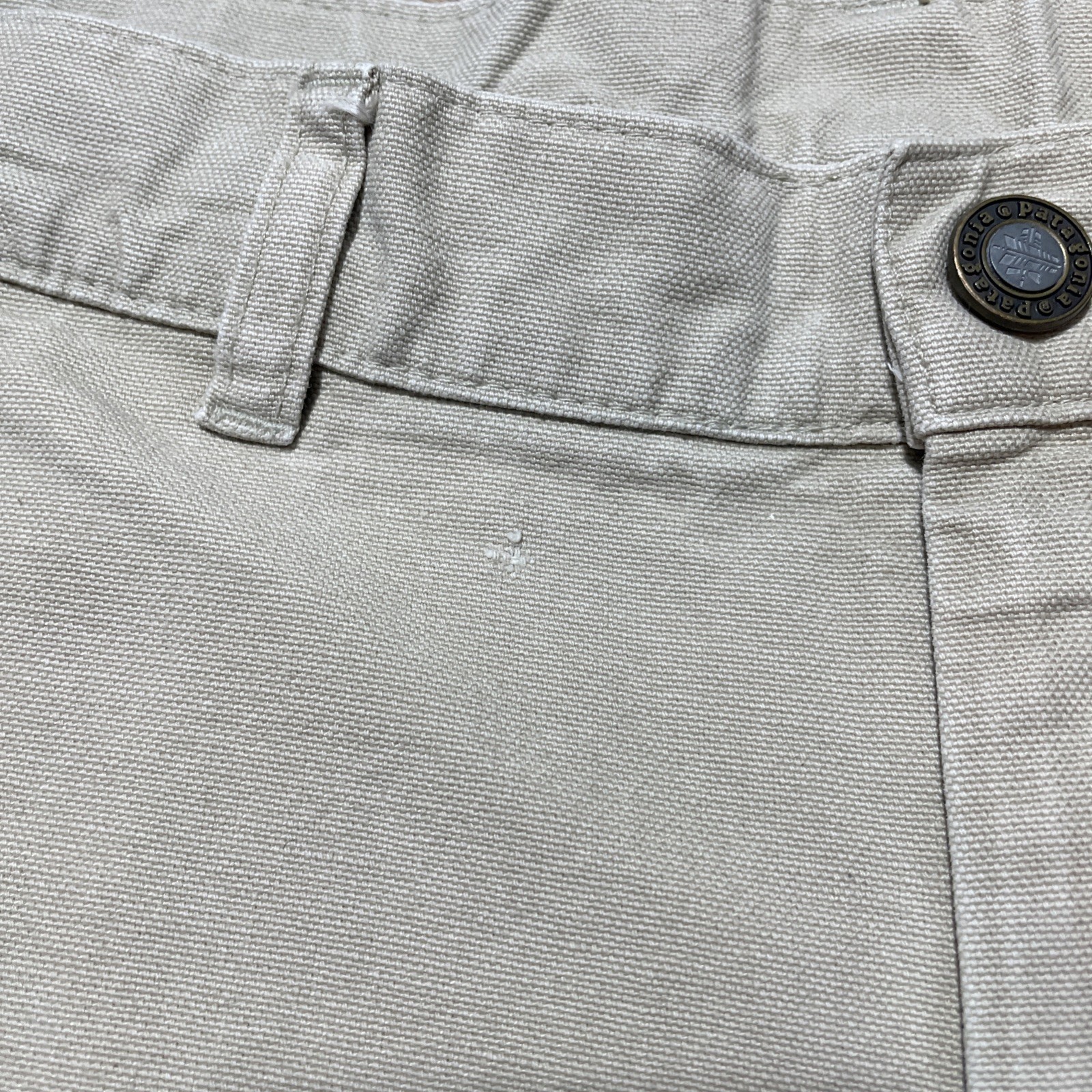 Patagonia Shorts Mens 34 Khaki Organic Cotton Canvas Chino Workwear Casual 8.5” thumbnail 8