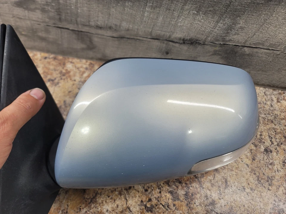 2008 - 2014 Scion XB Left Driver Side View Mirror 1J8 Paint Code Silver Ignition - Image 3 of 4