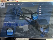 PalliPartners Metal Detector 970-Blue With 5 Upgraded Modes