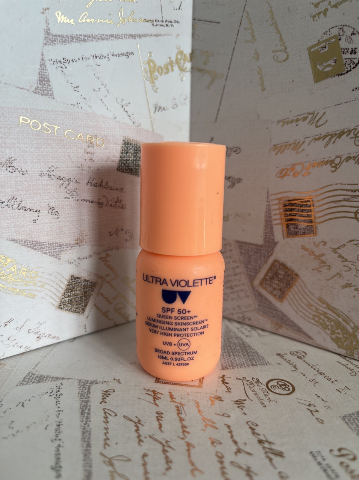 ULTRA VIOLETTE Queen Screen Luminising Skinscreen SPF50+ 15ml BNWOB