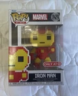 Funko Pop! 8-Bit Marvel Iron Man #1429 Vinyl Figure Target Exclusive