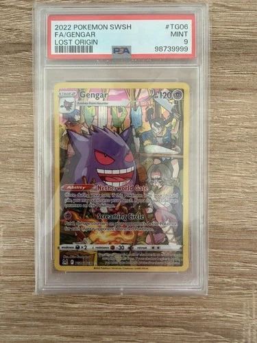 Gengar TG06/TG30 Lost Origin Trainer Gallery PSA 9 MINT Pokemon TCG