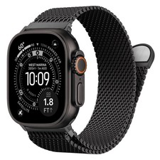 Milanese Loop for Apple Watch Ultra 3/2 Band 49mm 46mm 45mm 44mm 42mm Men Wom...