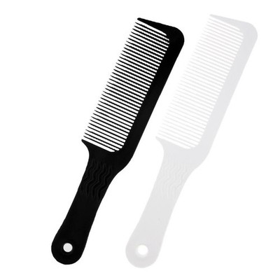 2Pcs Flat Top Clipper Kamm fein gewellte Zähne Barber Hair Cut Styling Kämme