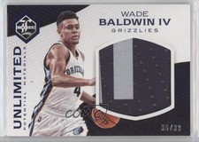 2016 Limited Unlimited Potential Materials Prime 36/39 Wade Baldwin IV #29 1gh7