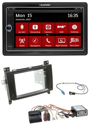 Blaupunkt Bluetooth DAB 2DIN USB DVD CAN-Bus Autoradio für Mercedes Vito Viano 2