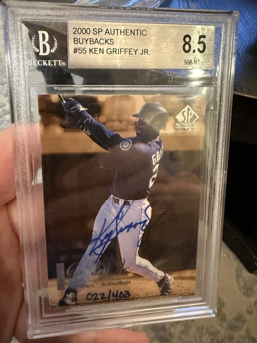 Ken Griffey Jr Baseball 8.5 Graded Serial Numbered Sports Trading
