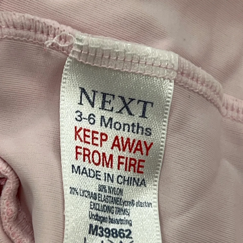 Next, Badeanzug, Größe: 68, M39862, Pink, Elasthan/Polyamid, Einfarbig #MhF - Bild 3 von 4