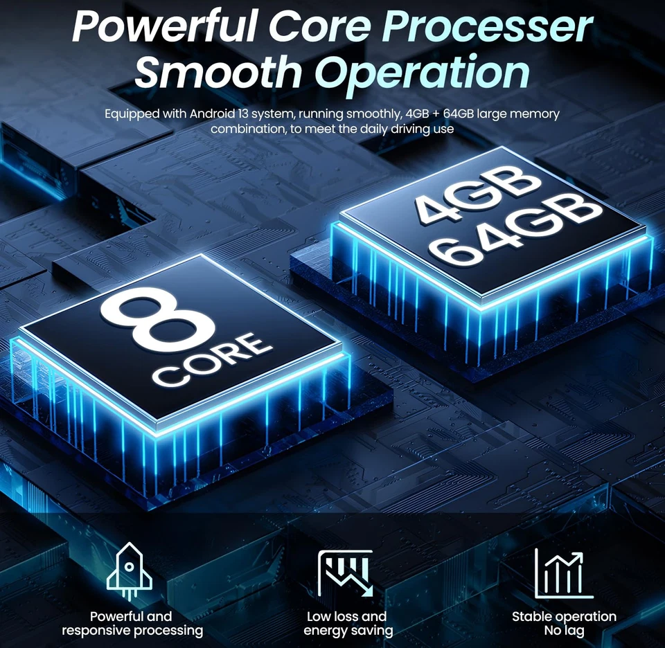 13.1" Stereo for Chevy Silverado GMC Sierra 1500 2500 3500 2014-2018 carplay 64G Foto 3 de 4