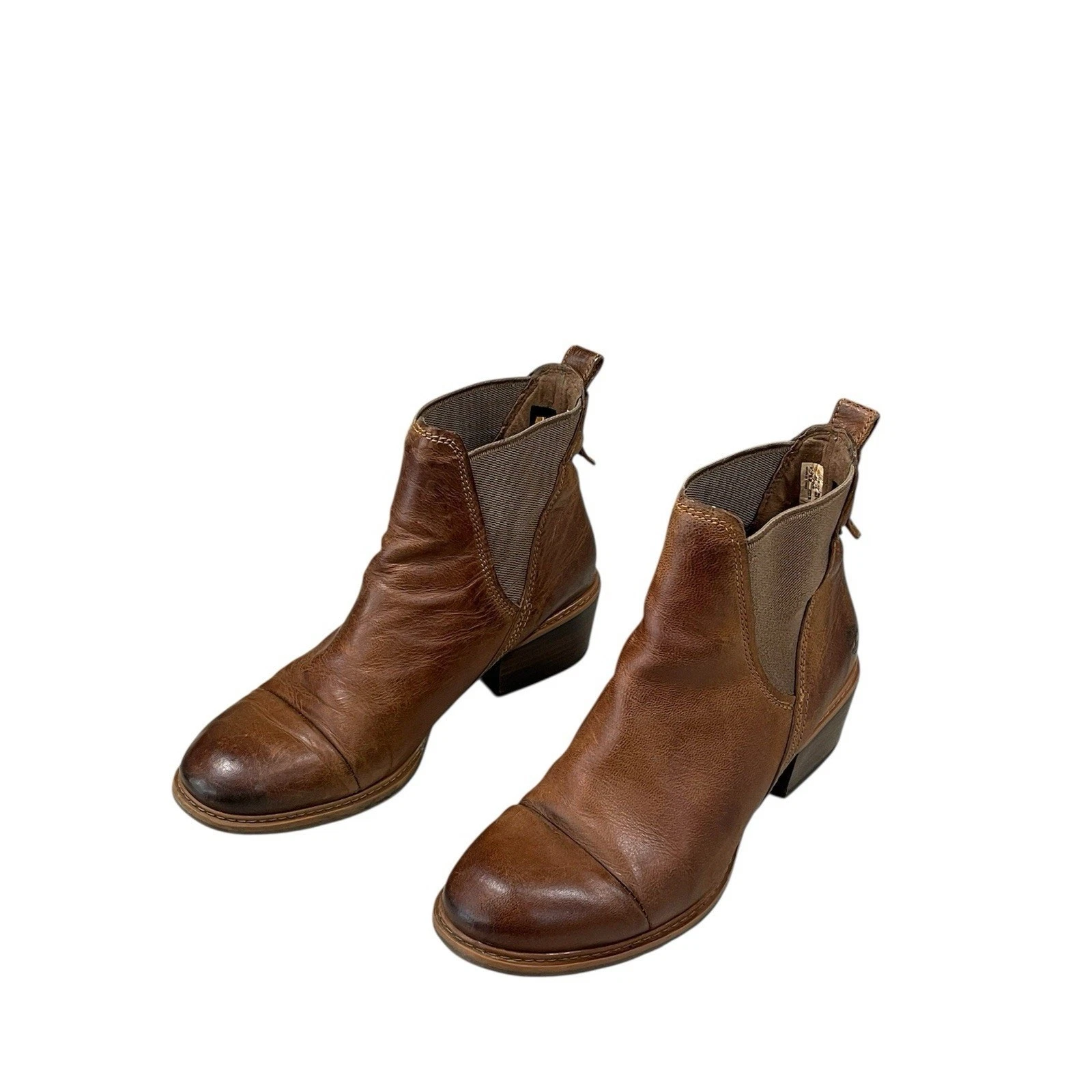 Timberland Stivali Chelsea Donna 8 5 Pelle Marrone Elasticizzati Elasticizzati Classici Boho