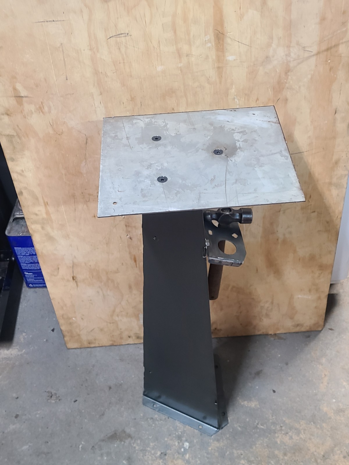 Vise Stand Grinder Pedastal HD Stainless Top Welded Cold Rolled Steel USA Made