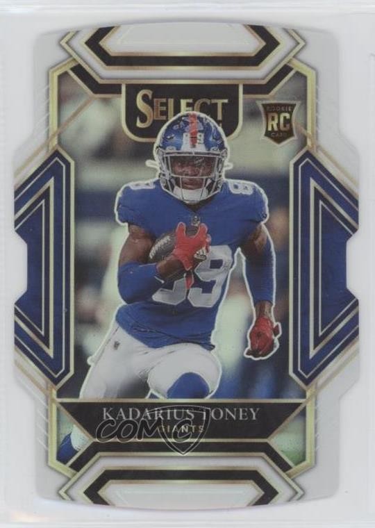 2021 Panini Select Club Level White Prizm Die-Cut 39/99 Kadarius Toney #252 00jz