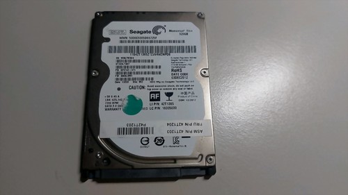 Seagate Momentus Thin ST320LT007 Interne 320GB 2,5 Zoll SATA Festplatte, 100% OK