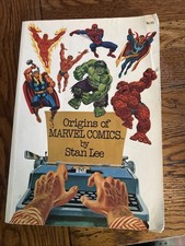 Origins of Marvel Comics First Printing (Simon & Schuster 1974)