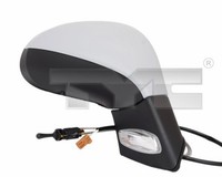 TYC AußEnspiegel 326-0086 FüR 207 Peugeot SW CC Einstellung: Seilzug Konvex 16V