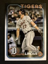 2024 Topps - #509 - Andre Lipcius - RC - Detroit Tigers