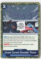 Ocean Current Shoulder Throw Foil R The Azure Sea's Seven OP14-058 NM