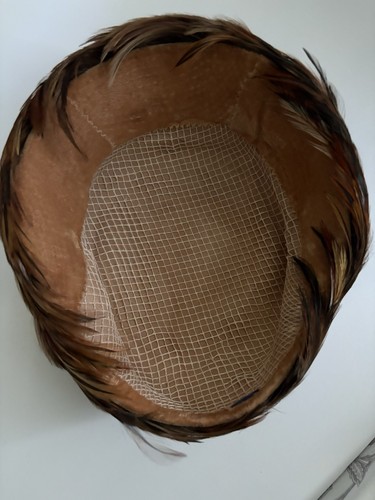 Look Like "Vecchi soldi!" Cappello donna vintage in piuma di fagiano - Foto 6 di 7