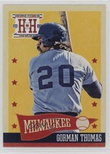 2013 Panini Hometown Heroes Gorman Thomas #109 0ov8