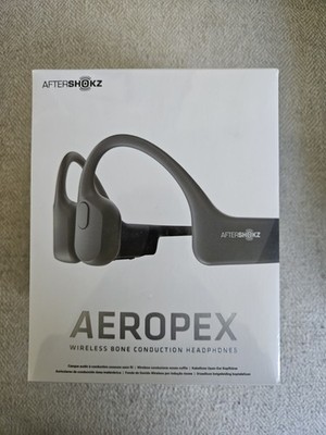 AfterShokz Aeropex Wireless Bone Conduction Headphones - Cosmic Black - New