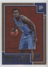 2015-16 Panini NBA Hoops Rookies Gold Dakari Johnson #282 02v3