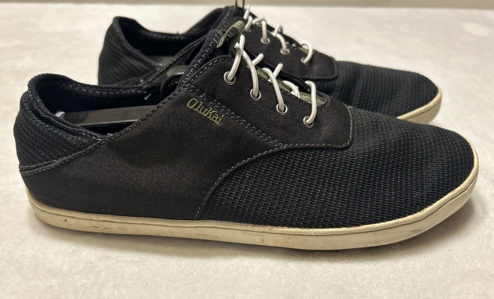 Olukai Shoes Men’s Size 8.5 Nohea Moku Blue White Slip on Casual Beach Boat