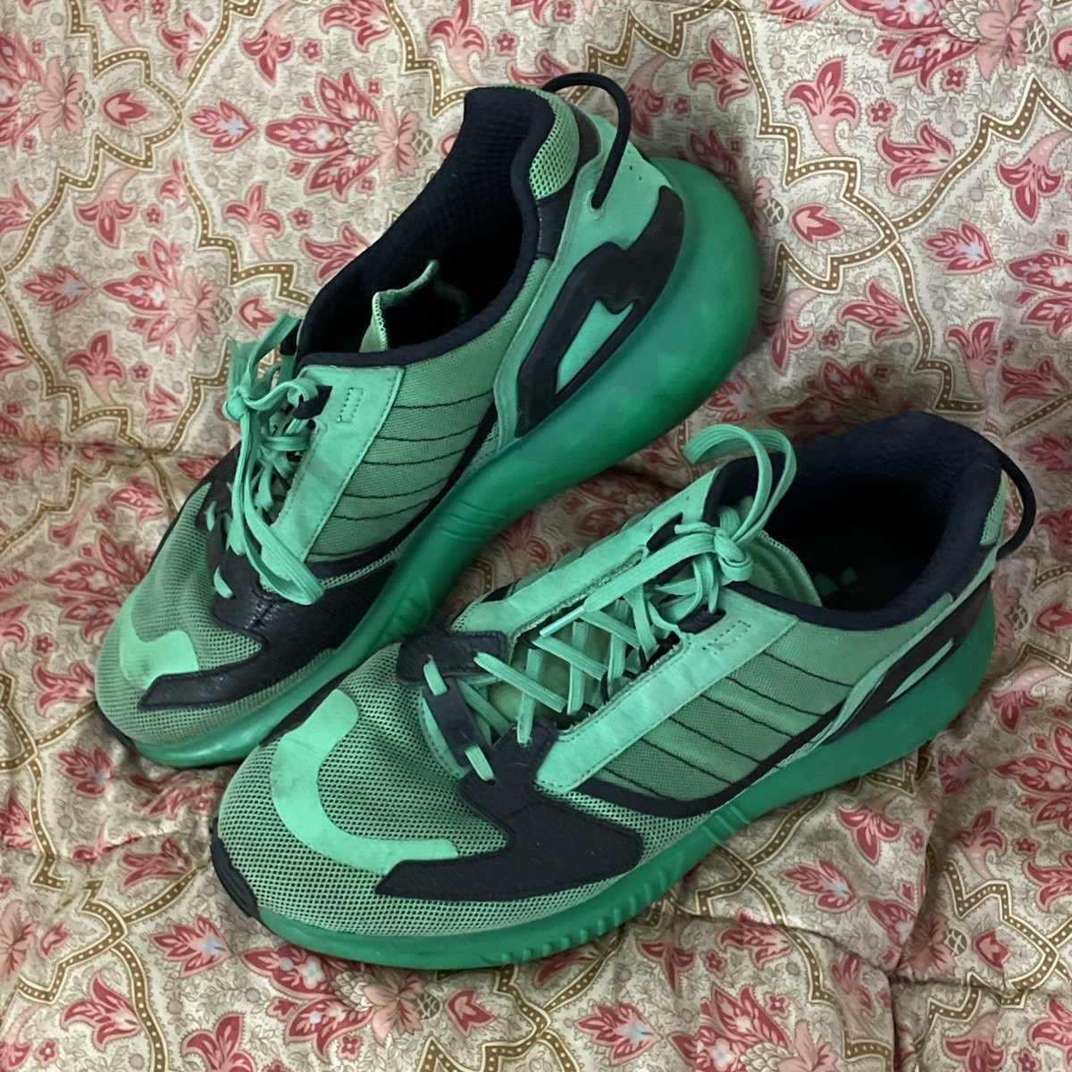 Size 10 - Adidas ZX 5000 Boost Screaming Green for sale online | eBay