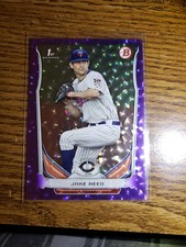 2014 Bowman Draft 1st Jake Reed 99/99 Purple Ice Parallel Twins Rookie 