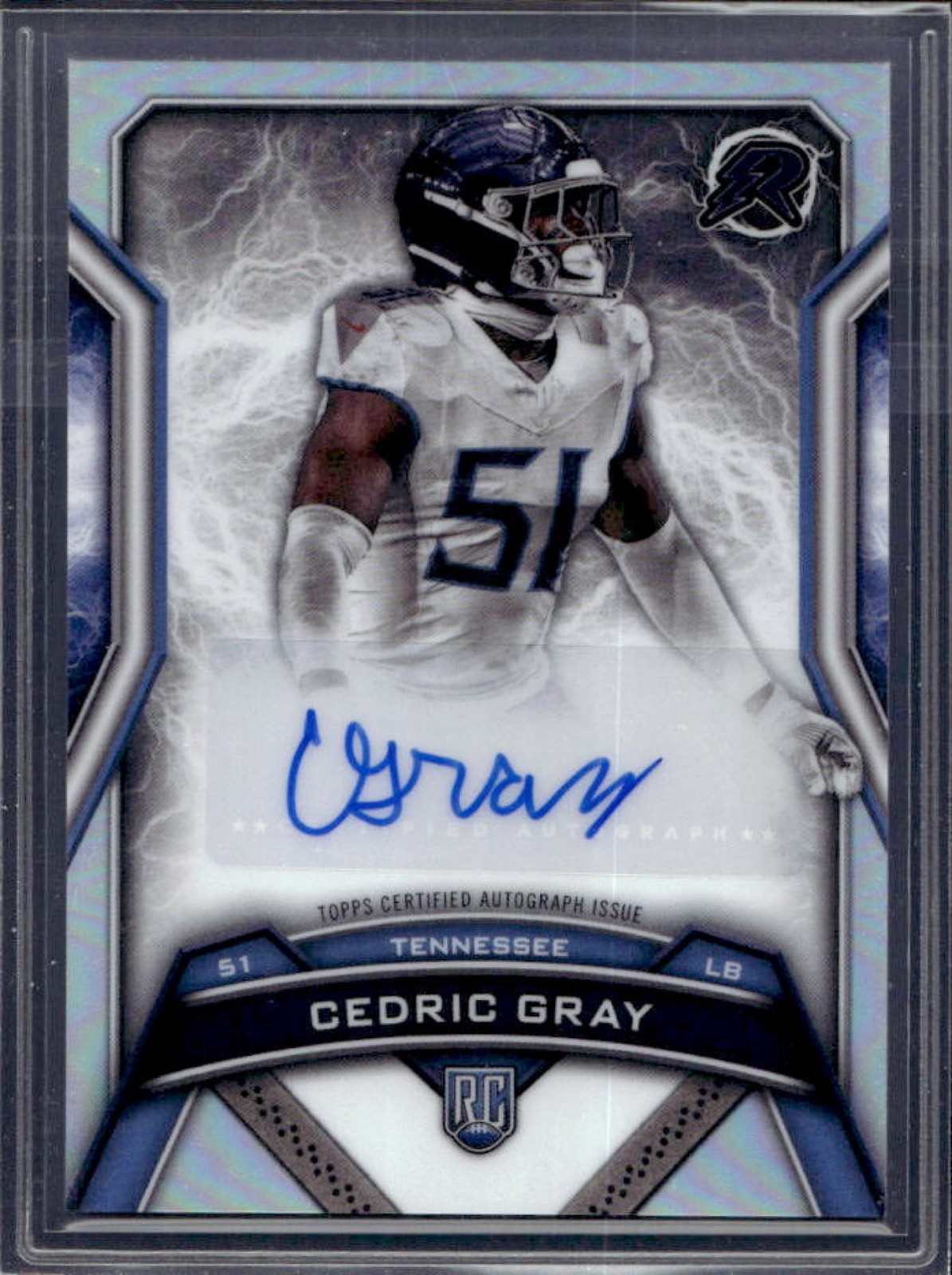 Cedric Gray Topps Resurgence Resurgence Rookie Signatures #RRSCG Base